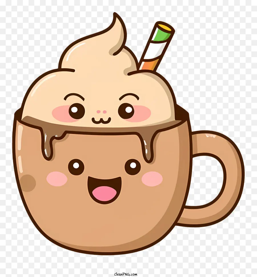 Cartoon，Chocolate Quente PNG