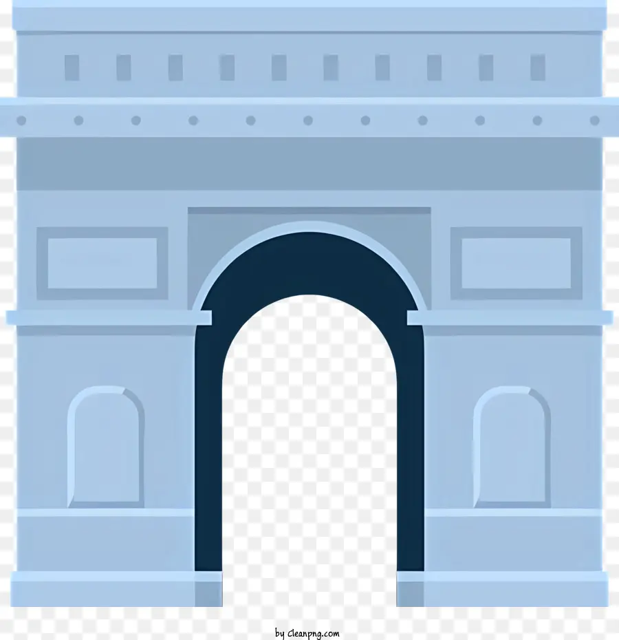 O Arco Do Triunfo，Paris PNG