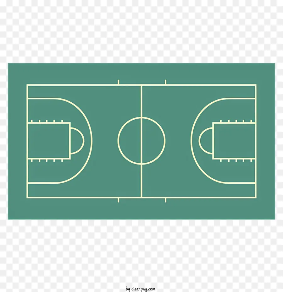 Quadra De Basquete，Aros De Basquete PNG