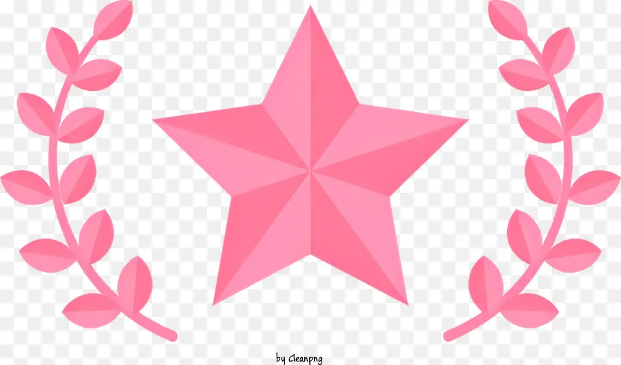 Estrela，Coroa De Louros PNG