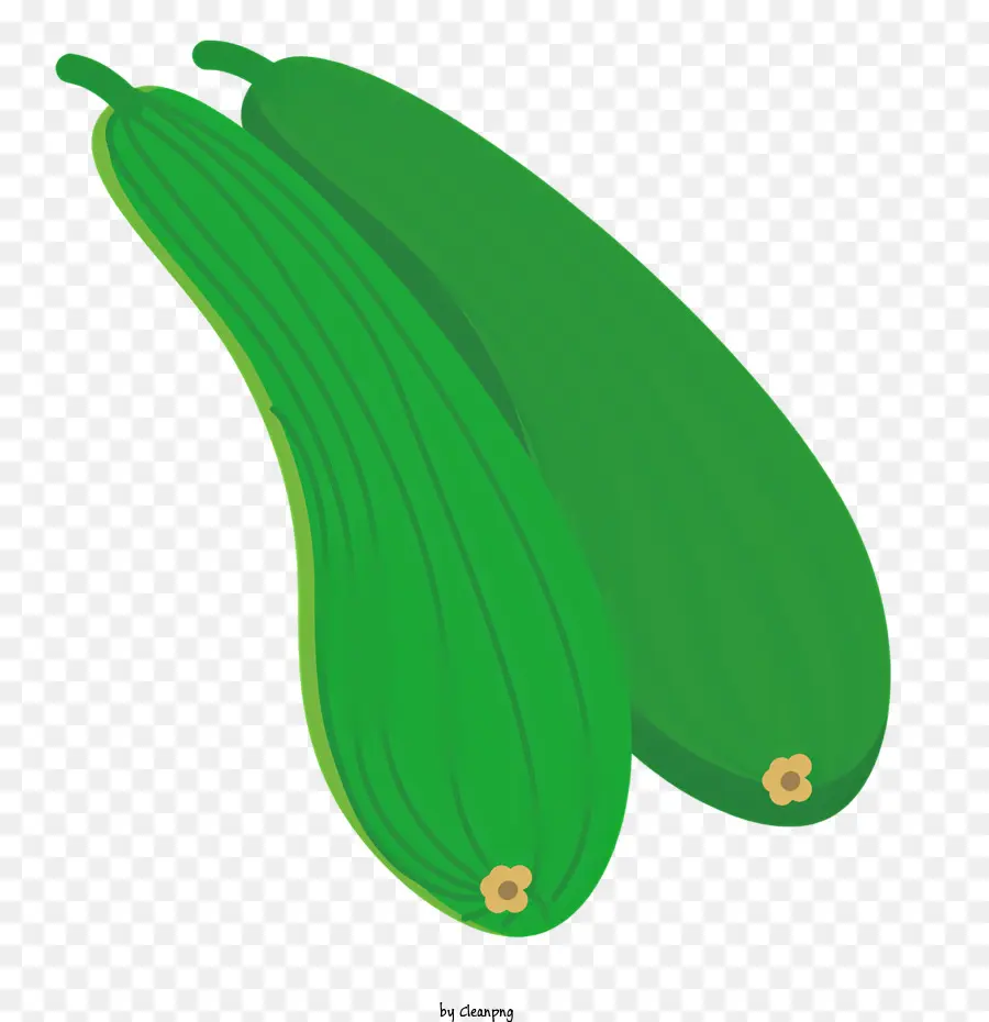 Pepinos，Pepinos Maduros PNG