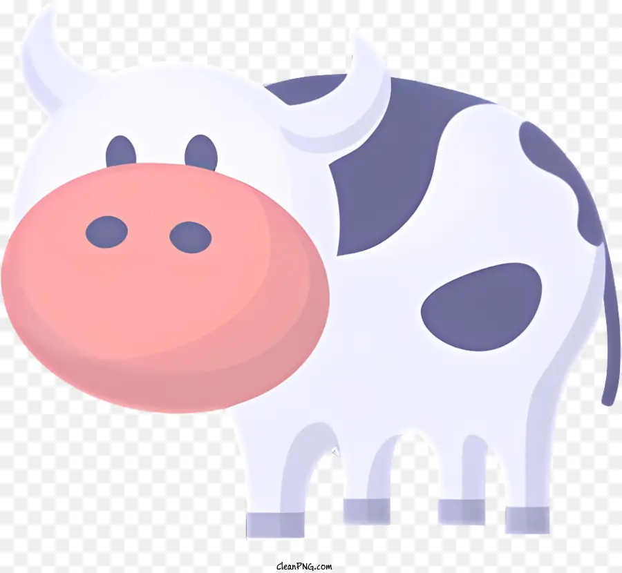 Cow，Vaca Branca PNG