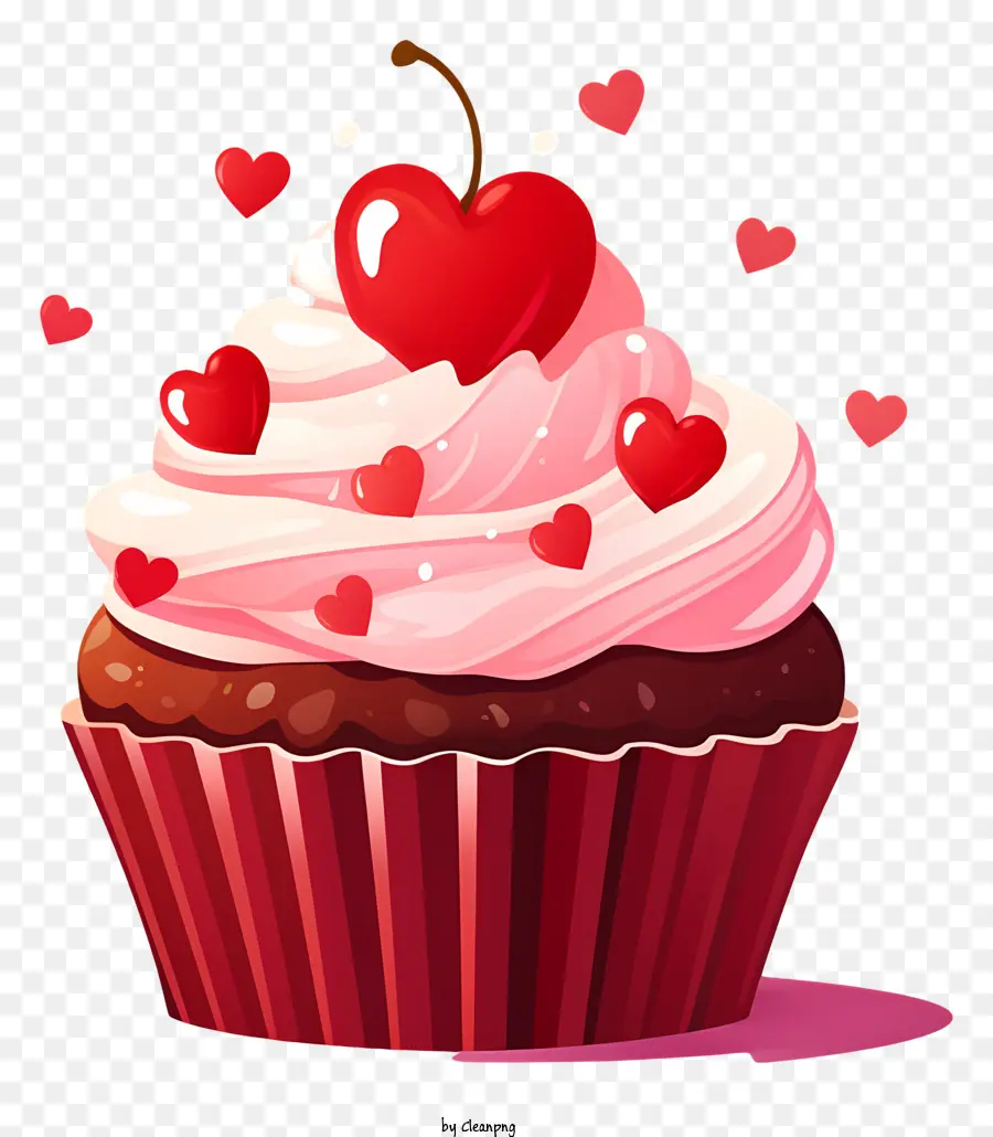 Cupcake，Vermelho Cupcake PNG