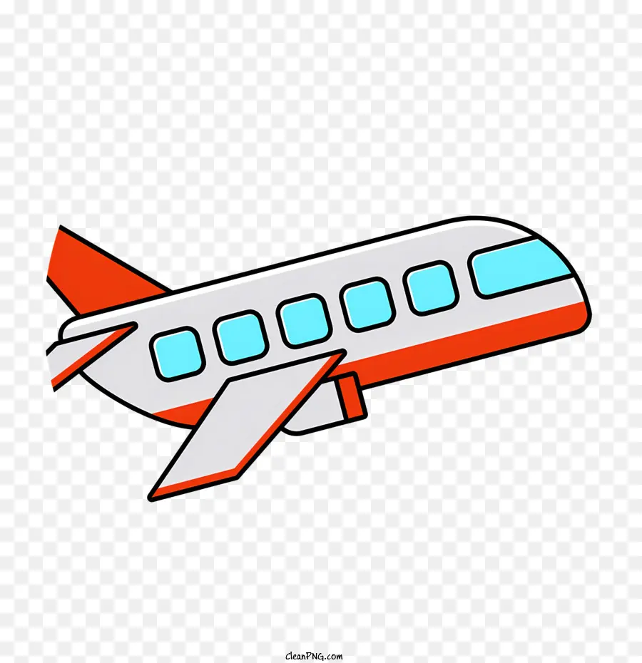 Cartoon Avião，Desenho De Avião PNG