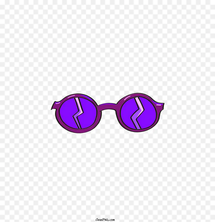Quadro De óculos Roxos，óculos De Sol PNG