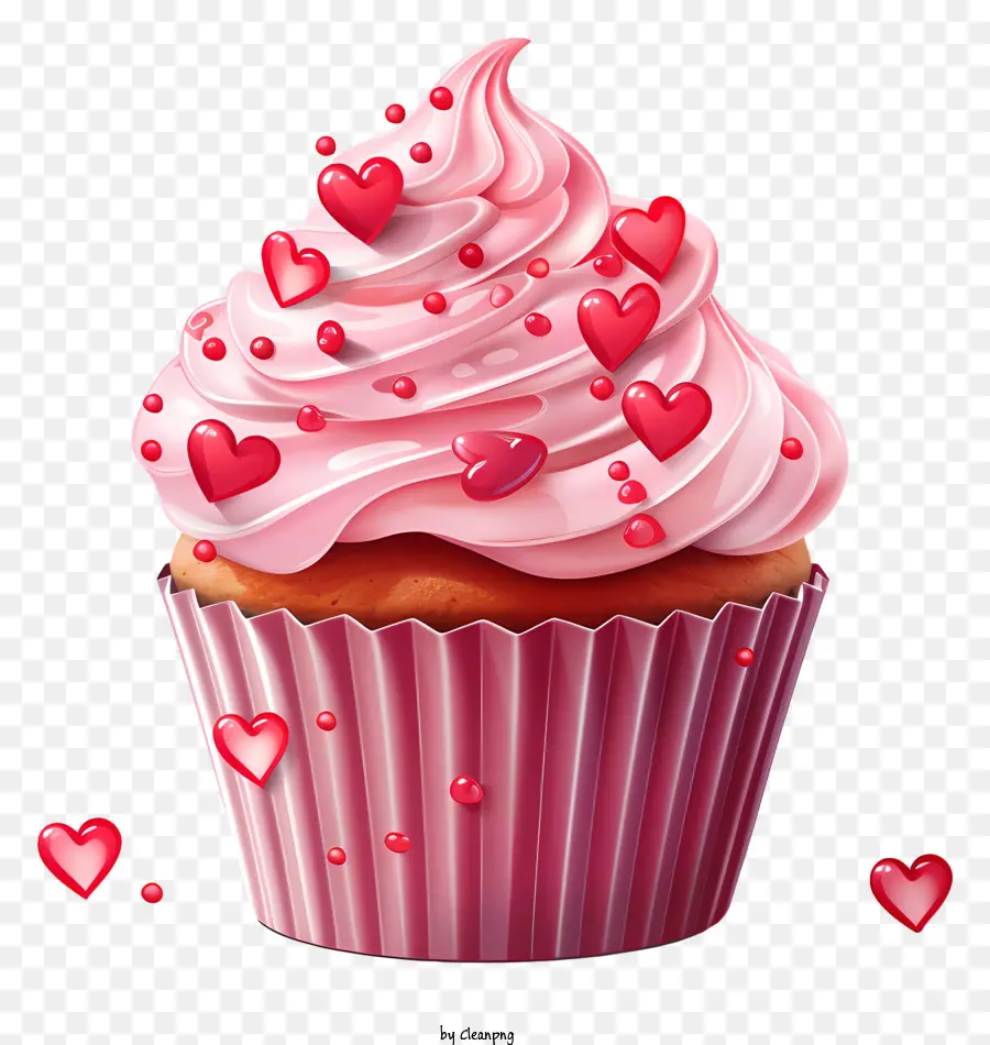 Cupcake，Cor De Rosa Cupcake PNG