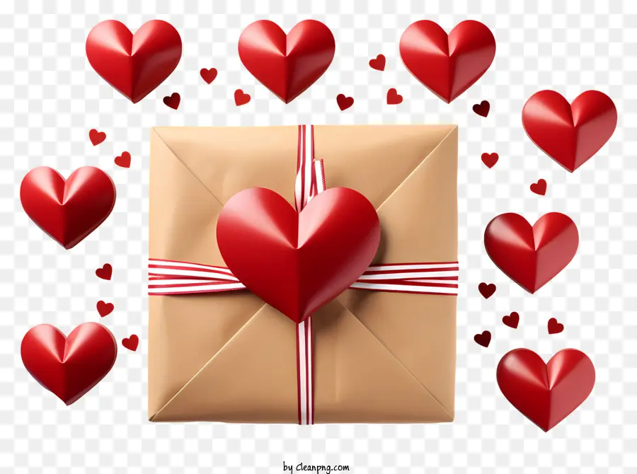Envelope，Heartshaped Caixa PNG