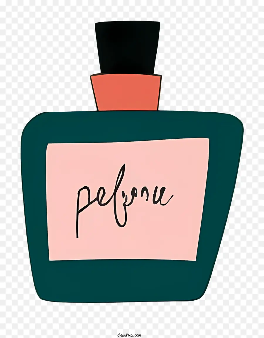 Cartoon，Cor De Rosa Frasco De Perfume PNG