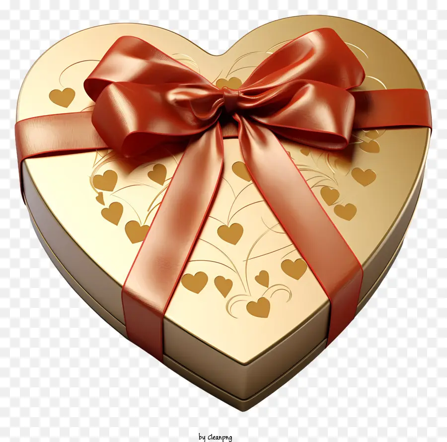 Caixa De Presente，Caixa De Coração De Chocolate PNG