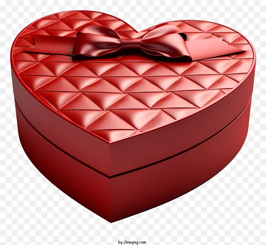 Caixa De Presente，Vermelho Heartshaped Caixa PNG