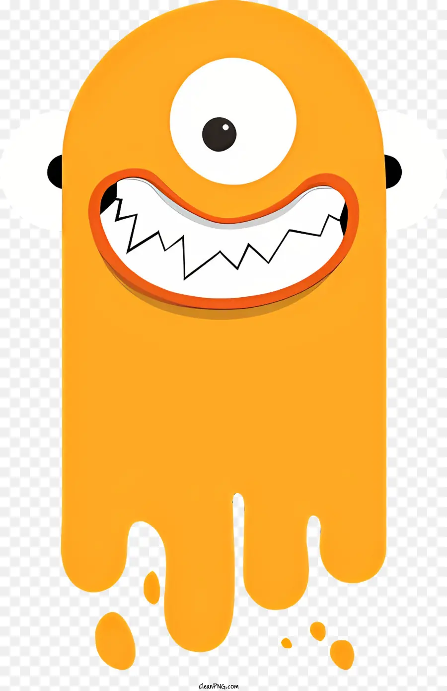 Desenho Animado Monster，Monstro Sorridente PNG