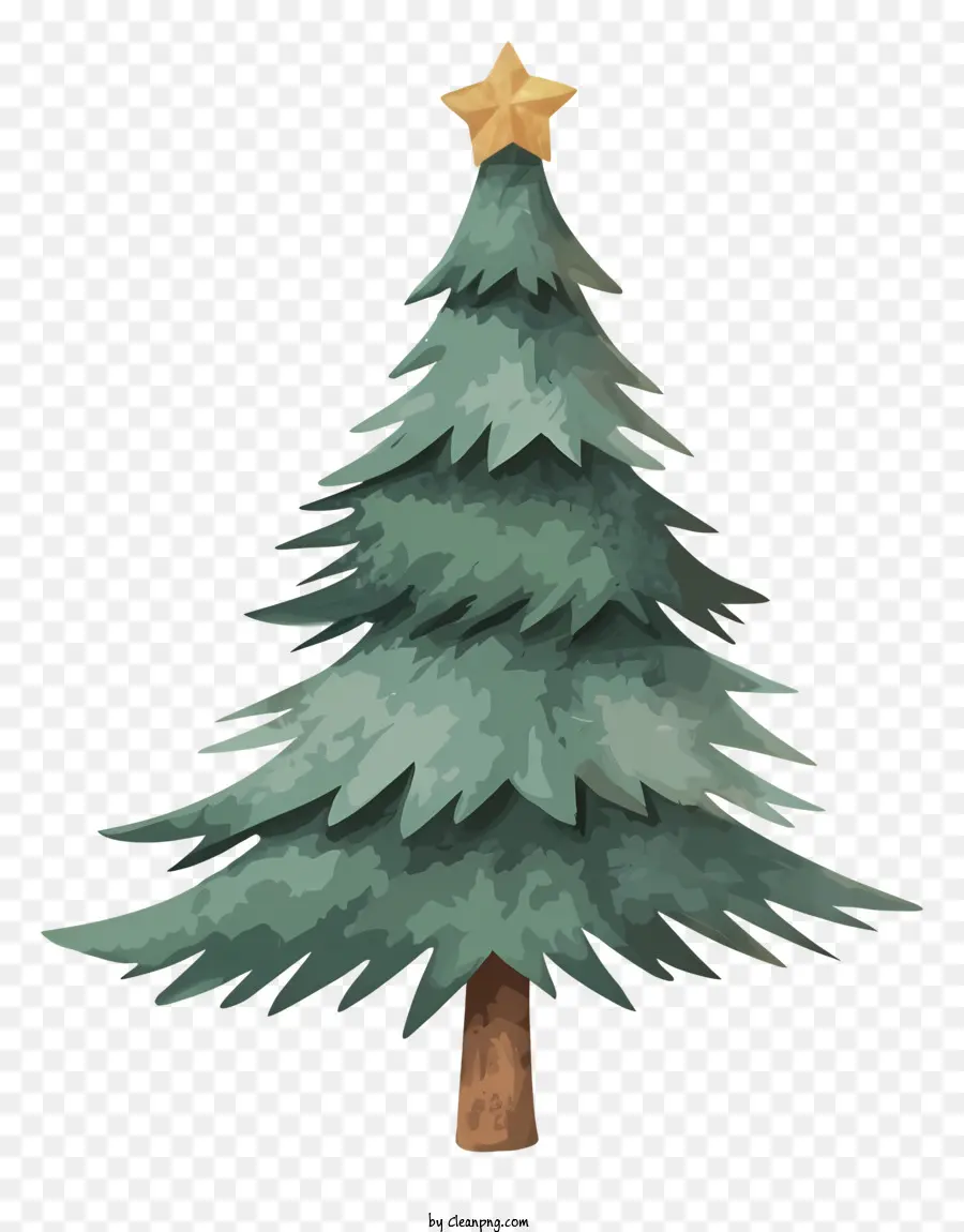 Cartoon，árvore De Natal PNG