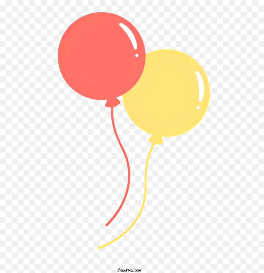 Balões，Balão Vermelho PNG