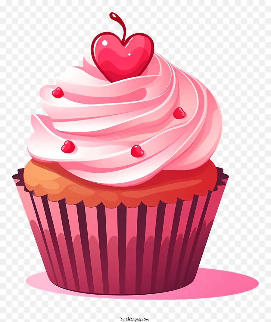 Cupcake，Cor De Rosa Cupcake PNG