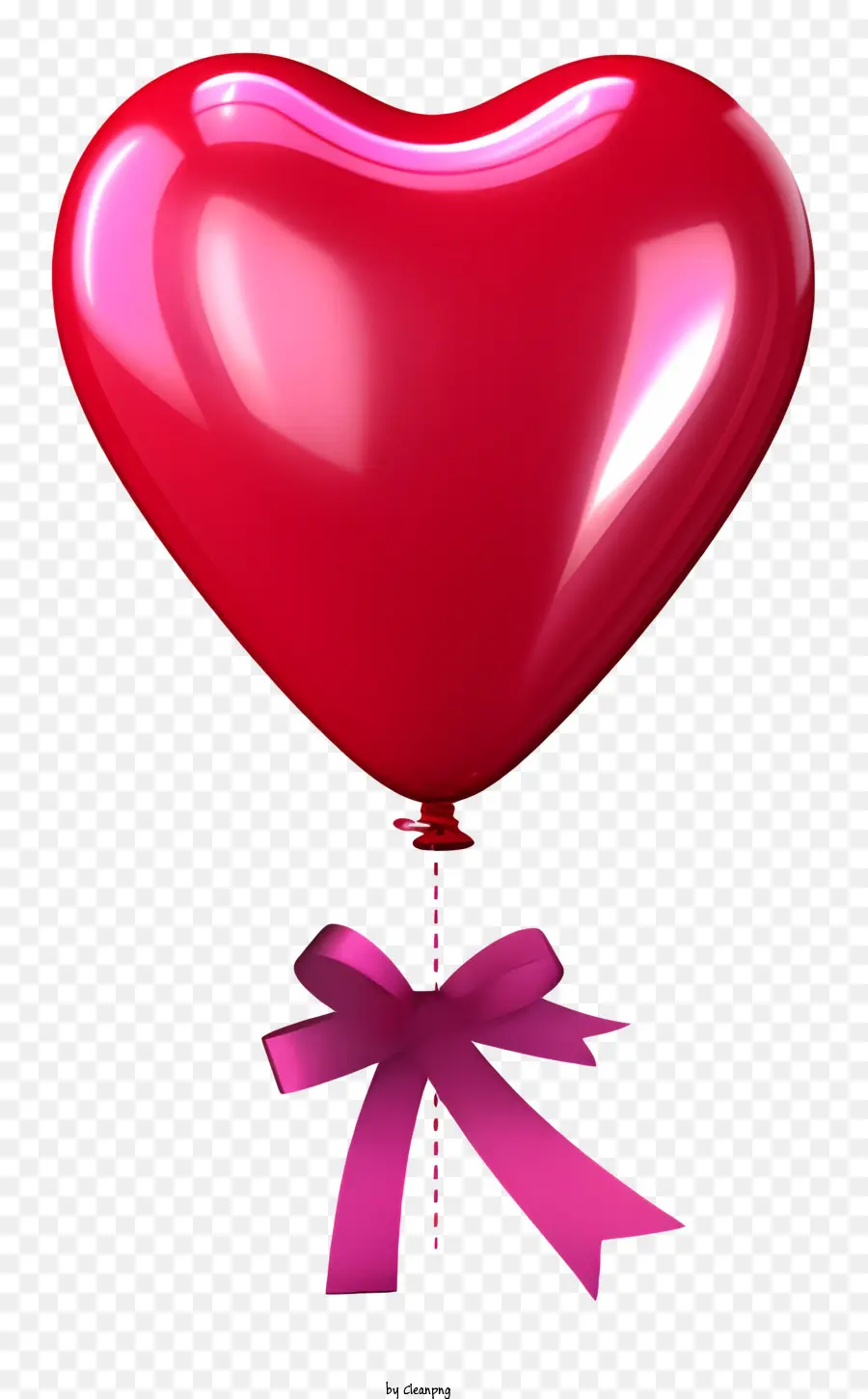 Balão Realista De Presentes Dos Namorados，Heartshaped Balão PNG