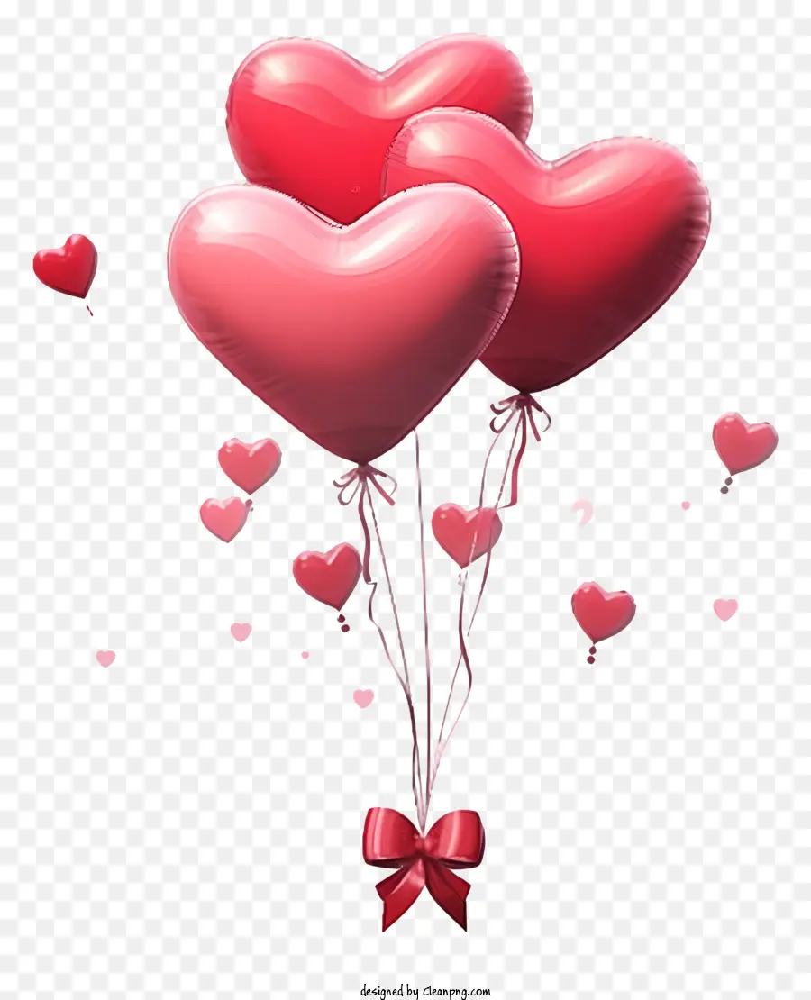 Esboce O Balão De Presente De Namorado，Heartshaped Balões PNG