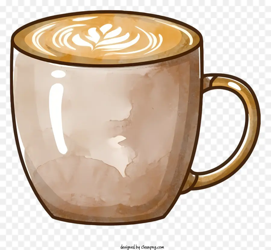 Desenho Animado，Xícara De Café PNG