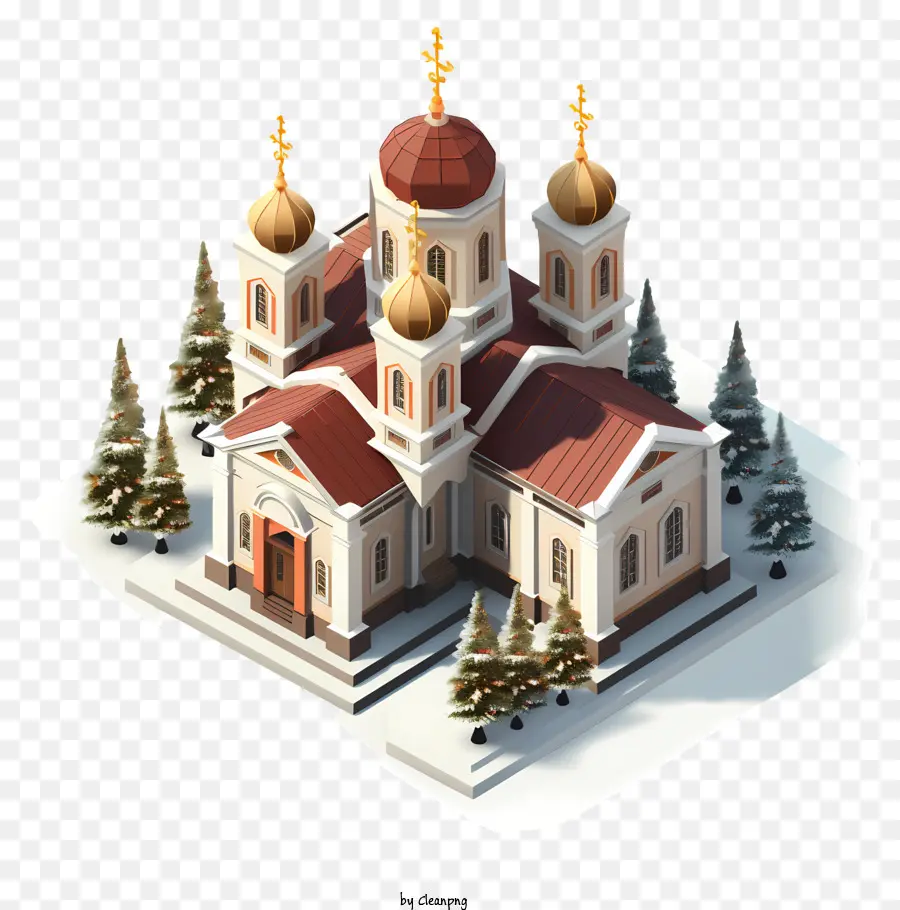 Igreja，O Natal Ortodoxo PNG
