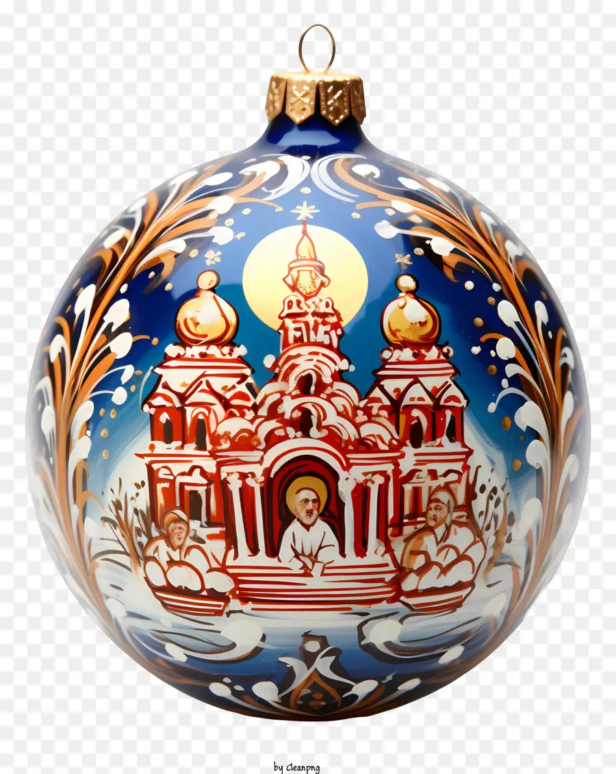 Ornamento，O Natal Ortodoxo PNG