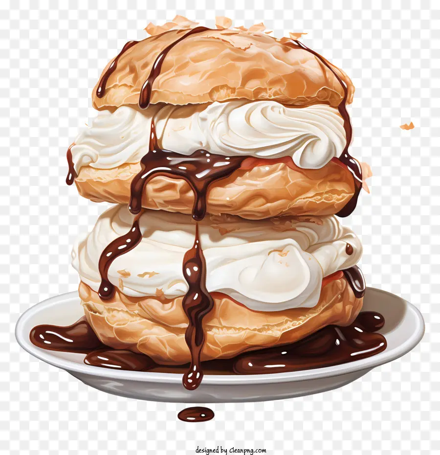 Dia De Folhado De Creme，Folhado De Creme PNG