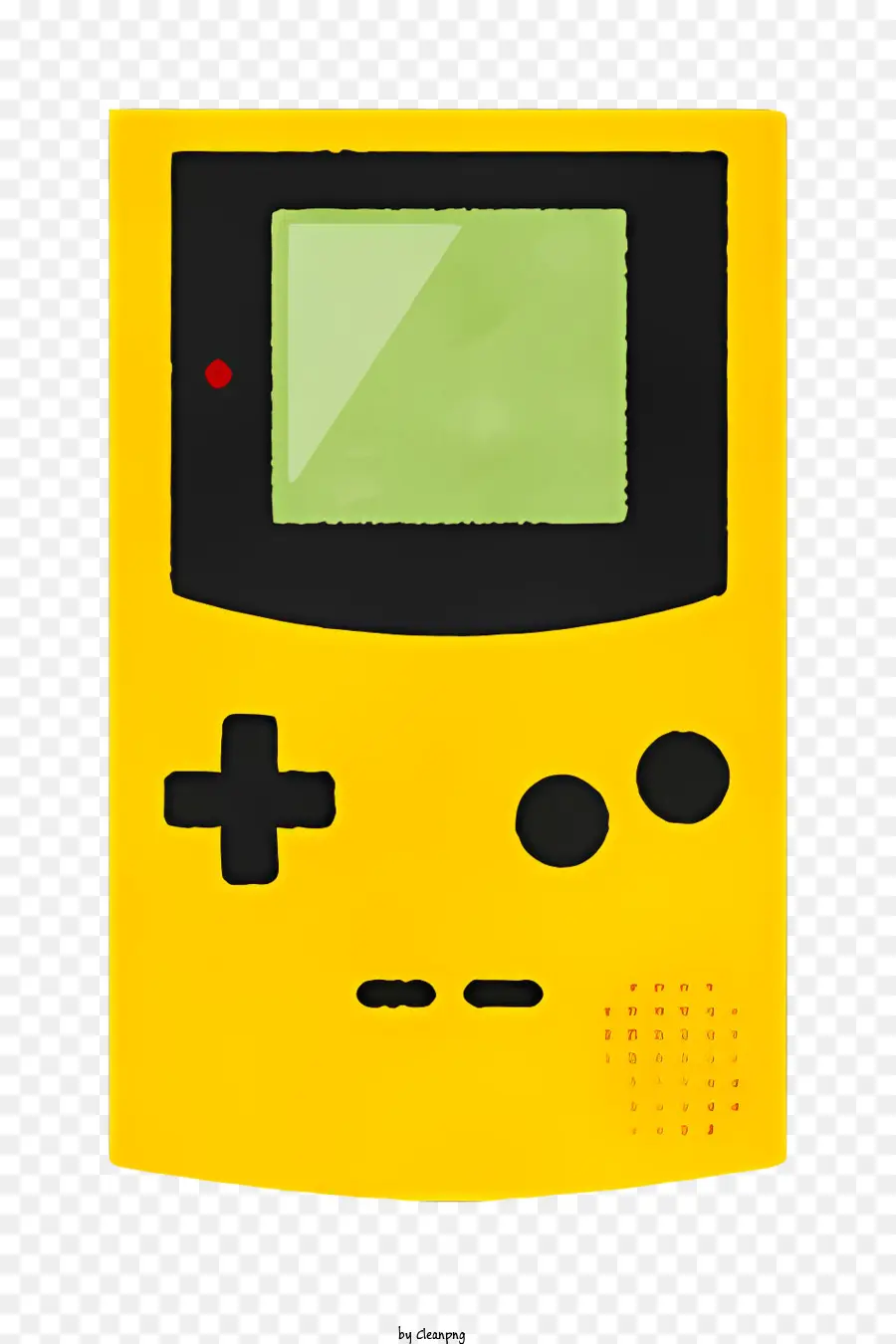 Console De Videogame Portátil，Console De Videogame Amarelo PNG