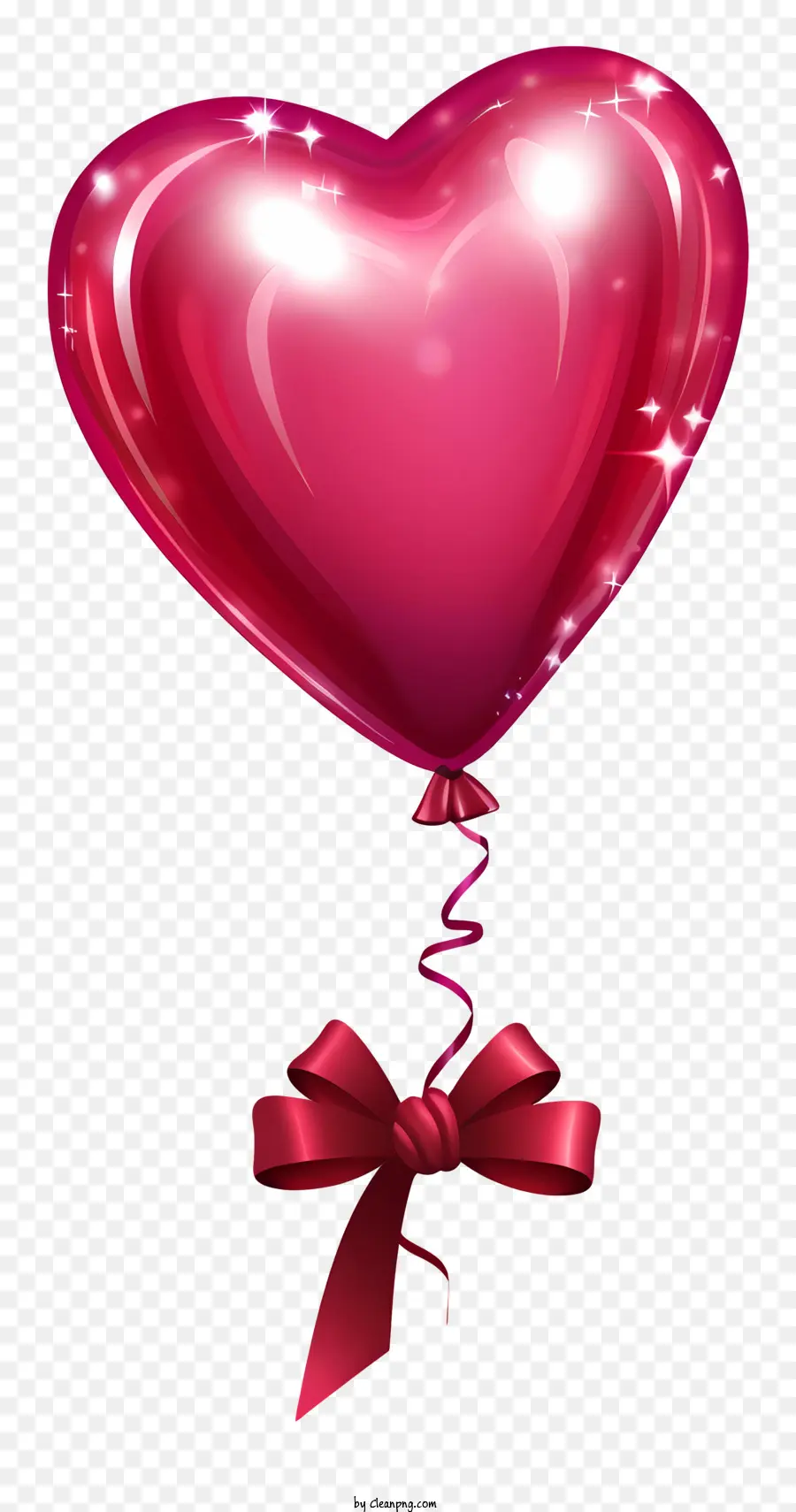 Esboce O Balão De Presente De Namorado，Balão Cor De Rosa PNG
