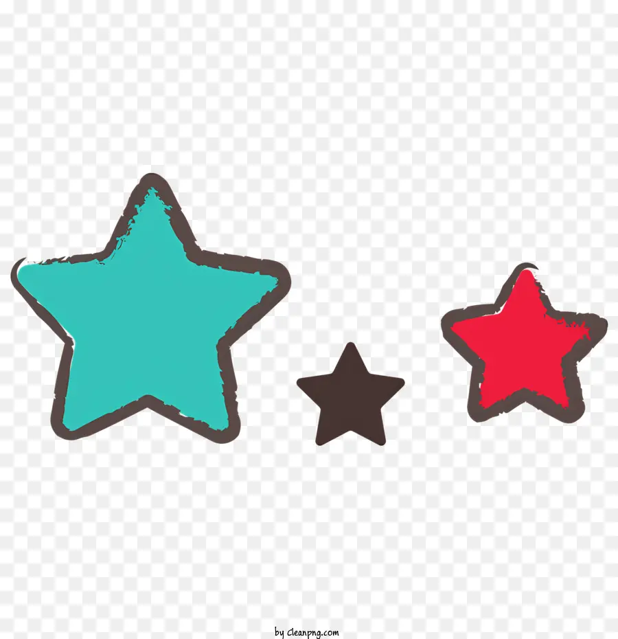 Estrelas，Formação Do Triângulo PNG
