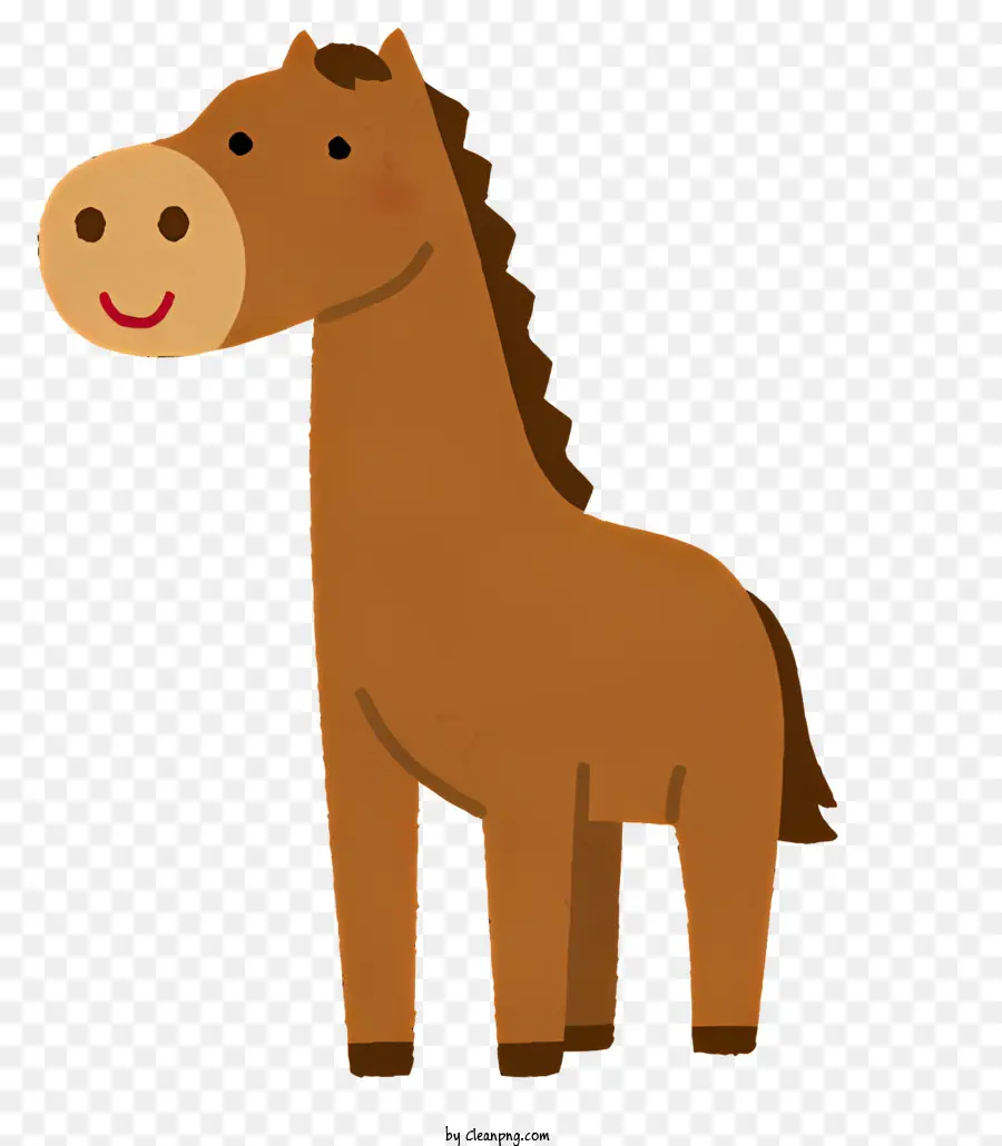 Natureza，Cavalo Castanho PNG