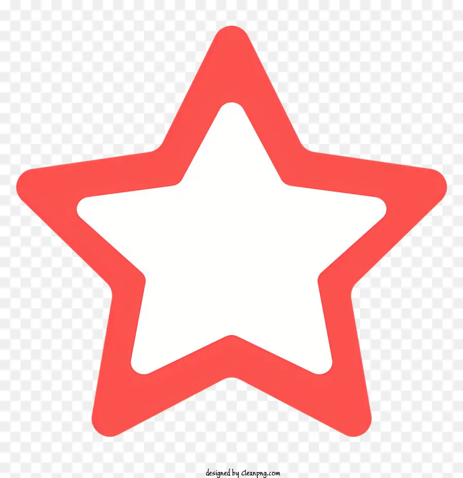 Estrela Vermelha，Símbolo De Boa Sorte PNG
