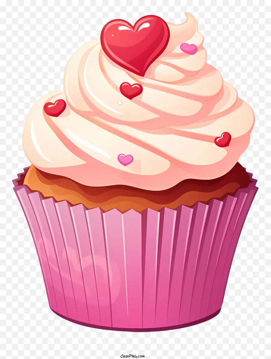 Cupcake，Cor De Rosa Cupcake PNG