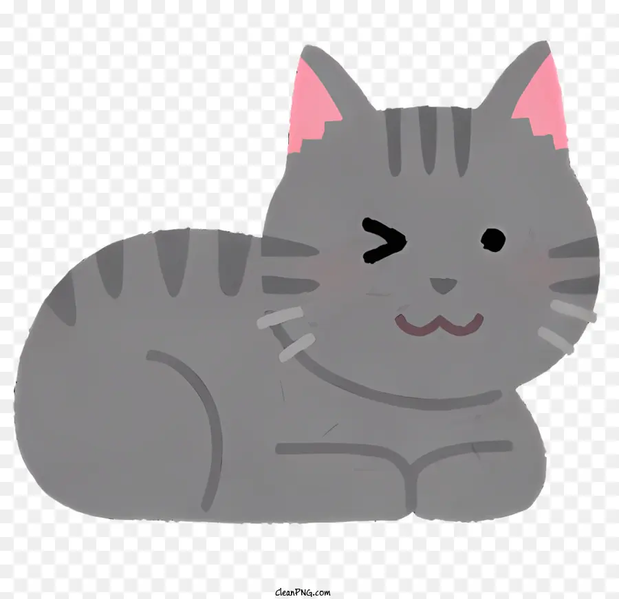 Natureza，Gray Cat PNG