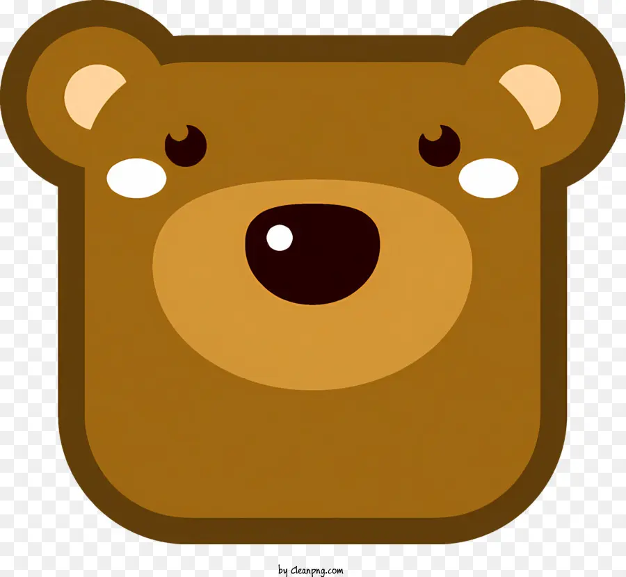 Bear Drawing，Bear Head PNG