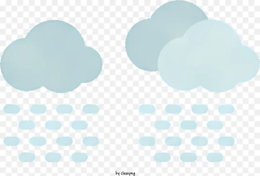 Nuvens Azuis，Nuvens Hexagonais PNG