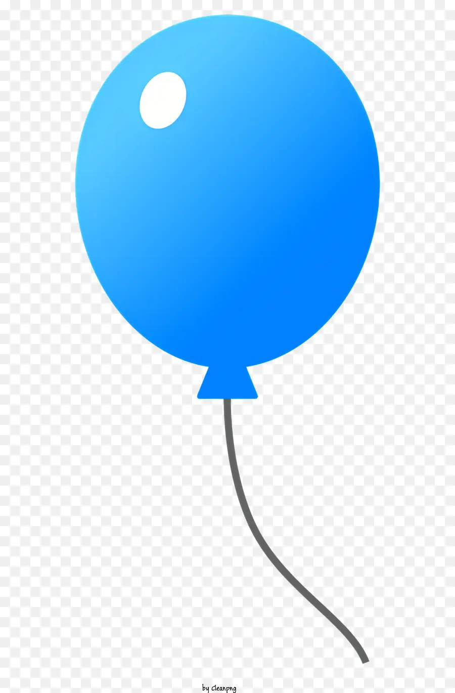 Balão Azul，Balão Ilustração PNG