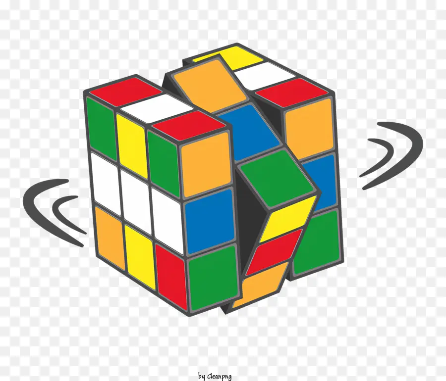 Rubiks Cube，Cores PNG