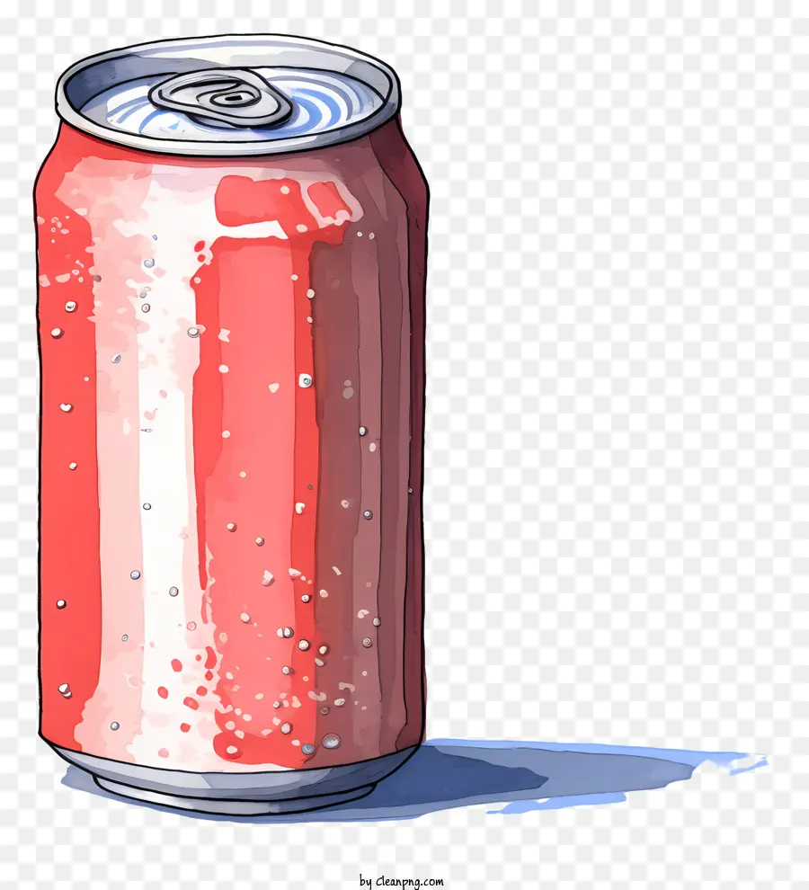 Lata De Cerveja Em Aquarela，Sprite PNG