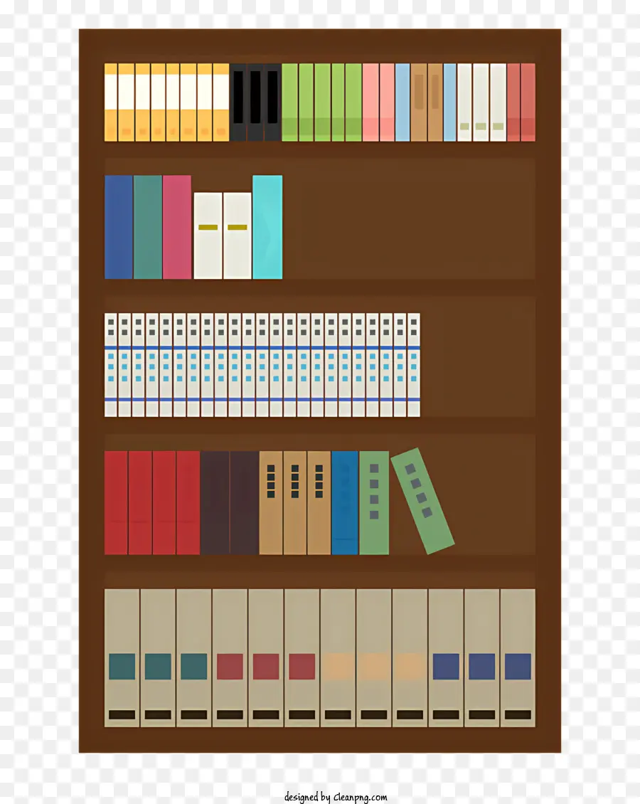 Bookshelf，Livros PNG