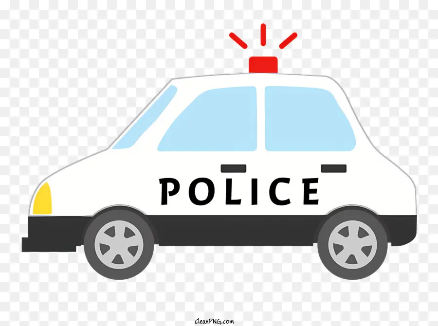 O Carro De Polícia，Veículo De Aplicação Da Lei PNG
