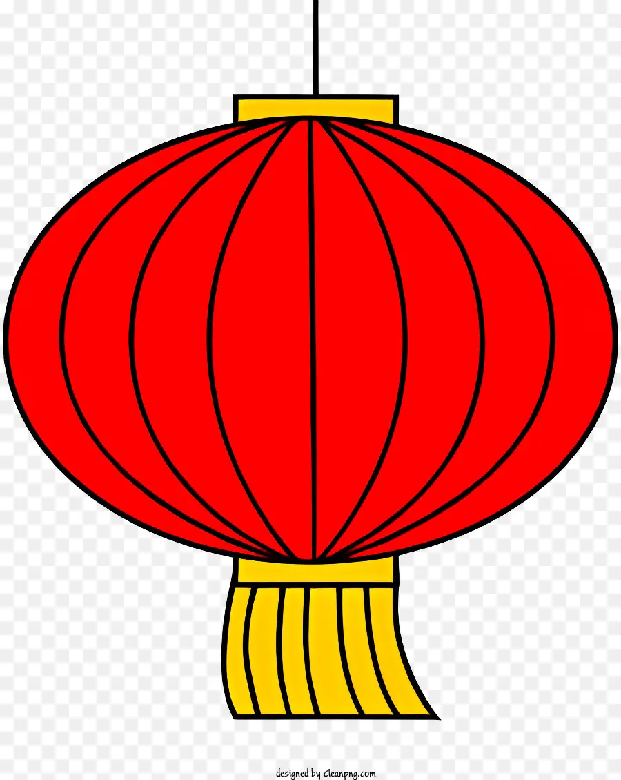 Lanterna Vermelha，Lanterna Chinesa Tradicional PNG