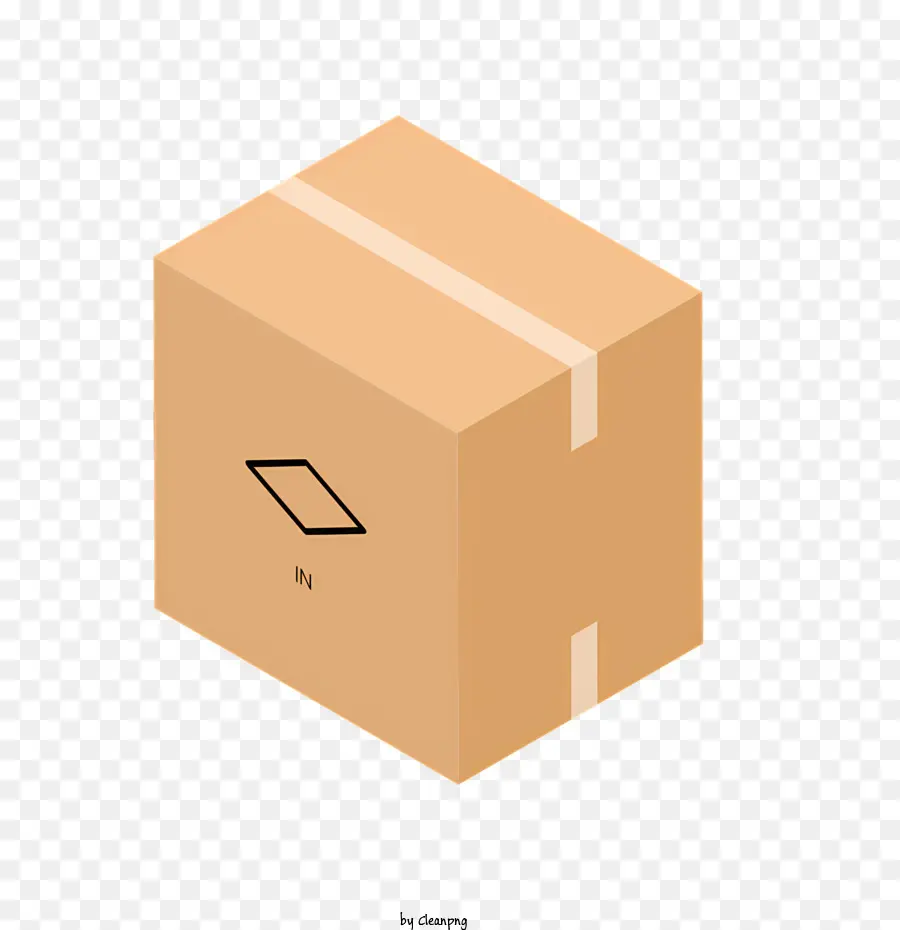 Cardboard Box，Símbolo Do Triângulo Preto PNG