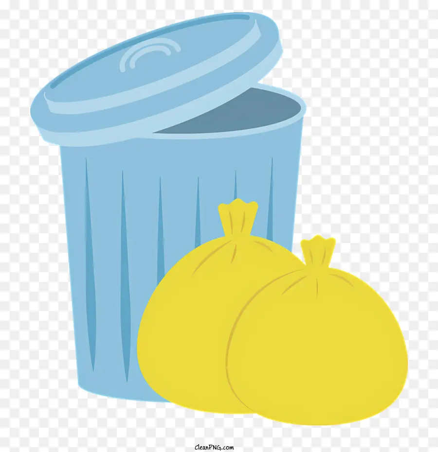 Garbage Can，Sacos De Lixo PNG