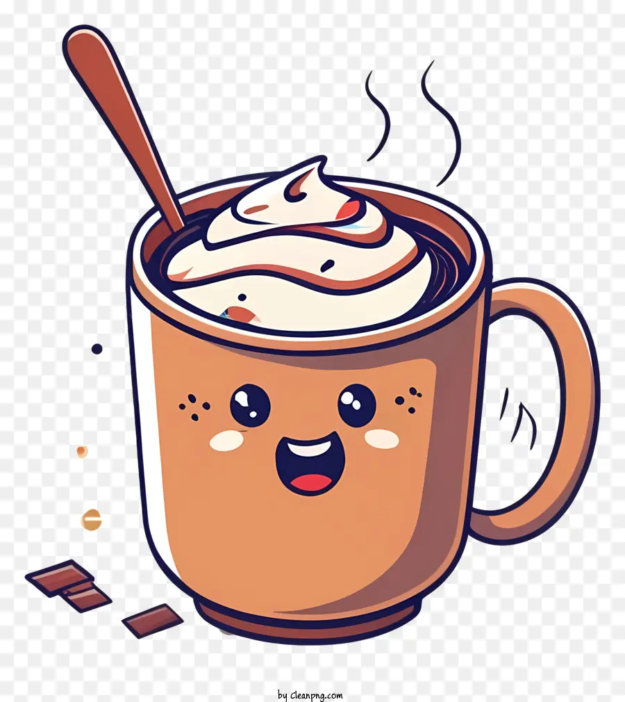 Cartoon，Chocolate Quente PNG