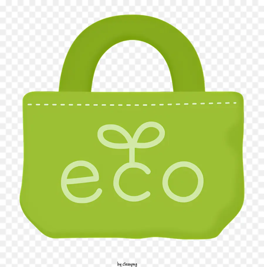 Bolsa De Compras Ecológica，Verde Saco De Compras PNG