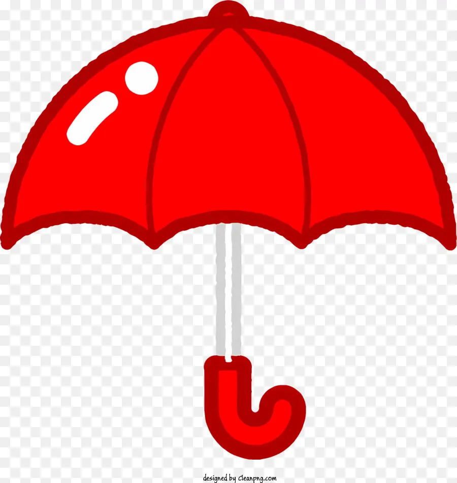 Guarda Chuva Vermelho，Dossel Branco PNG