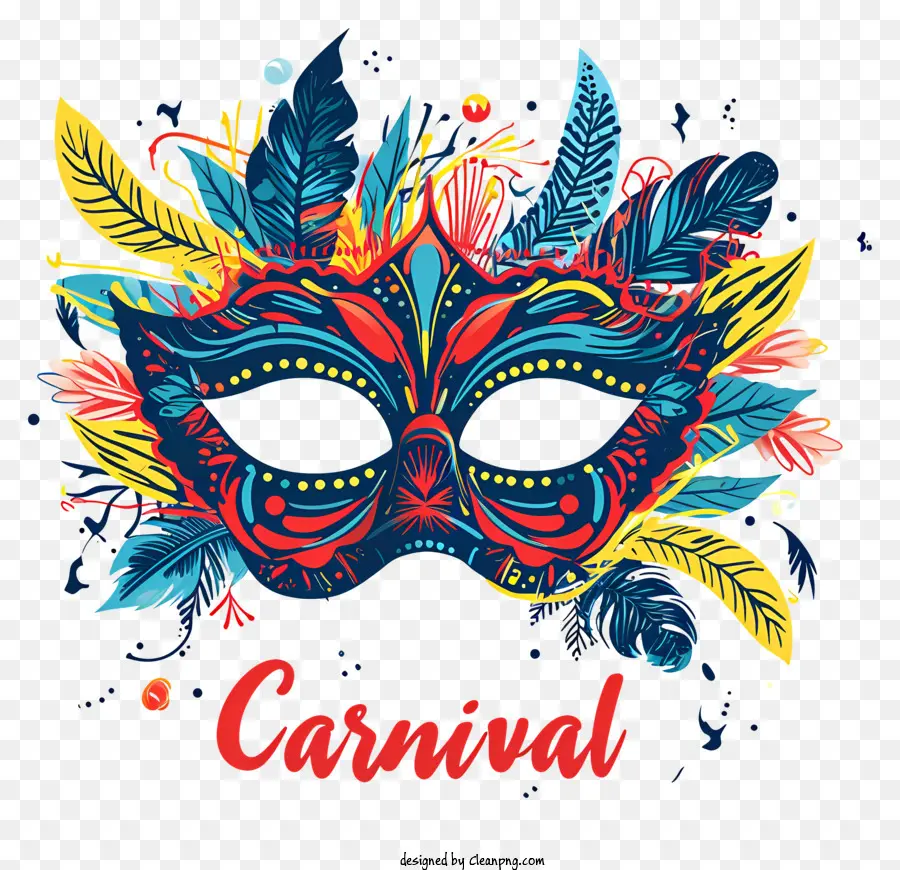 Brasil Carnaval，Máscara De Carnaval PNG
