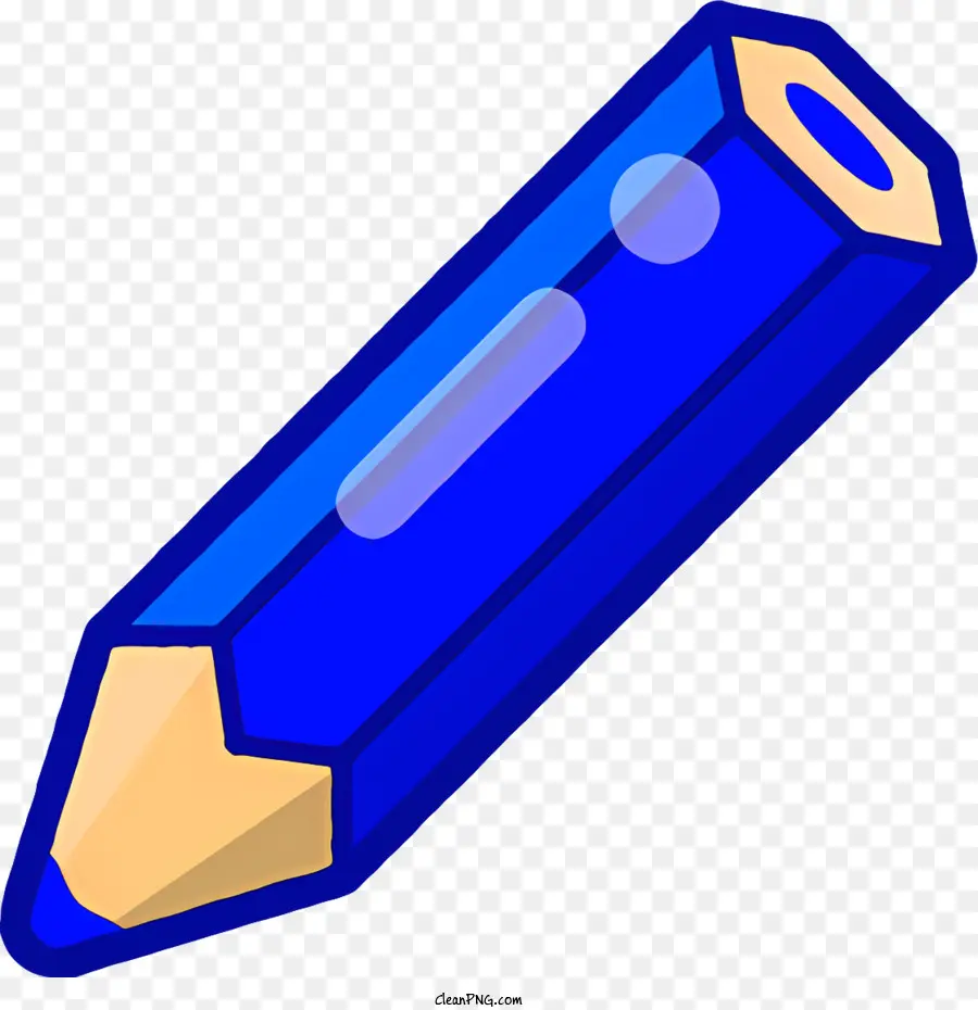 Lápis Azul，A Borracha De Ouro PNG
