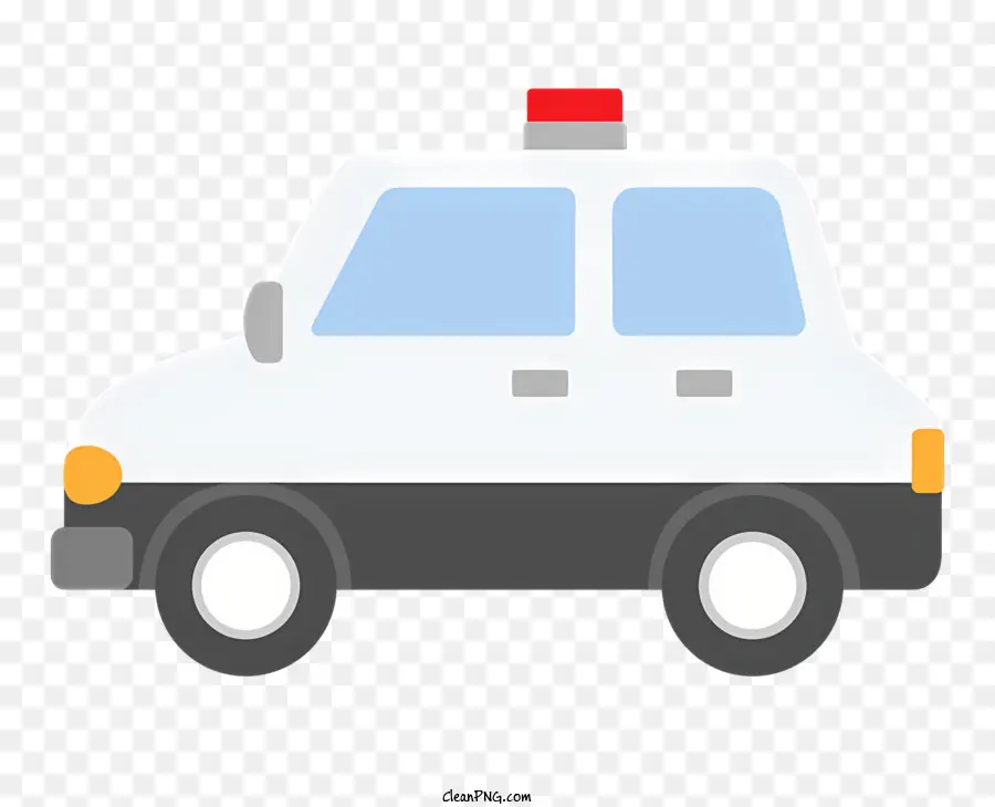 O Carro De Polícia，Carro Da Polícia Branca PNG