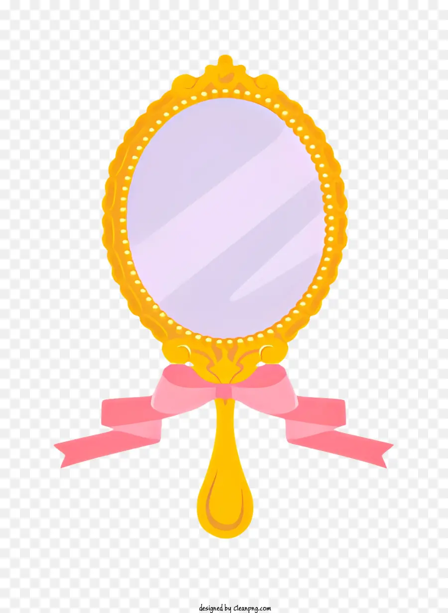 Espelho，Pink Bow PNG