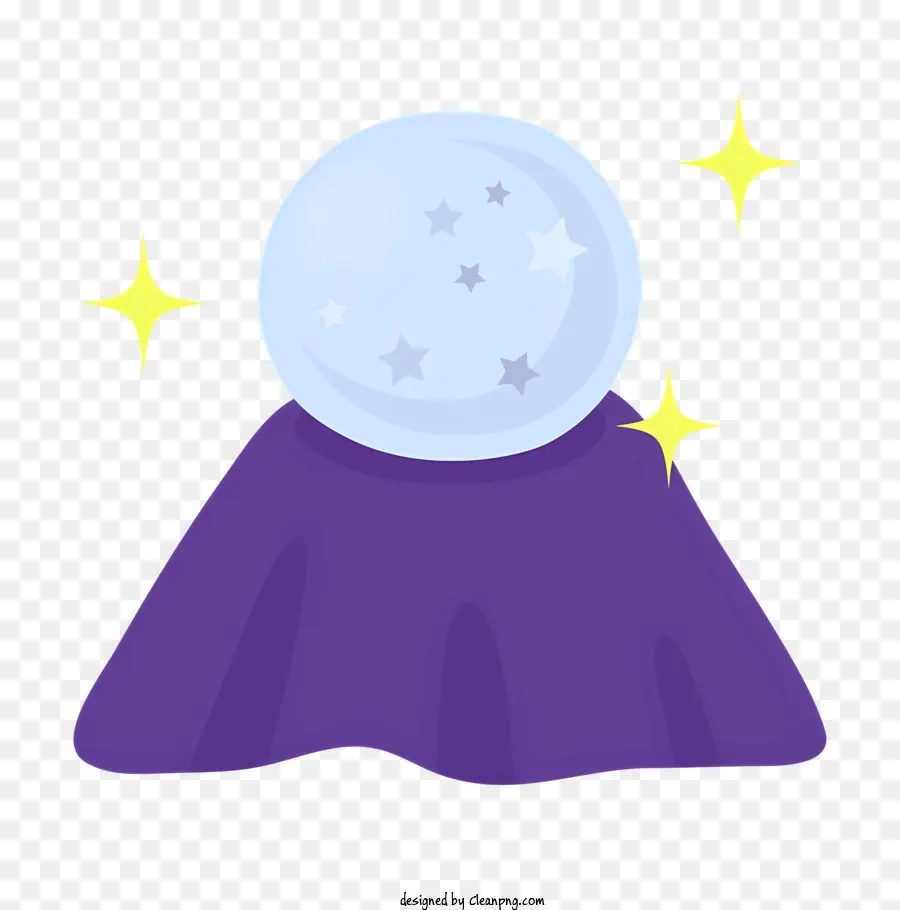 Esfera Mágica，Bola De Cristal Transparente PNG