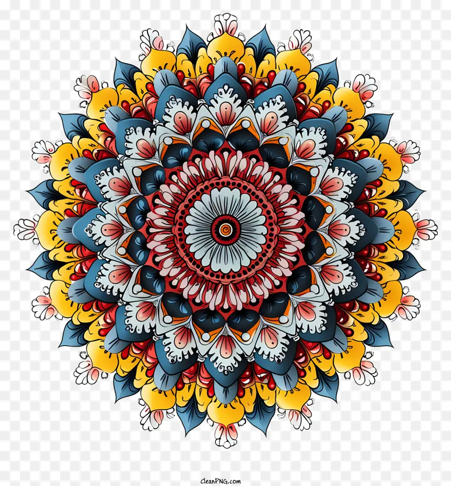 Mandala，Design Circular PNG